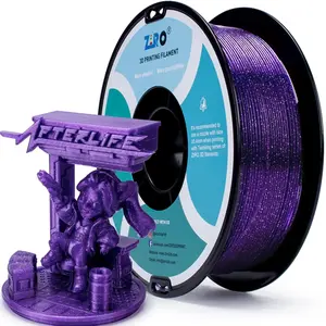 Ziro Transparent 'Twinkling' Glitter-PLA 1.75MM 3D Printer Filament
