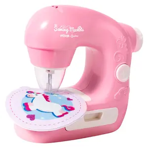Xiaoling Toys Children's Electric Five-Needle Sewing Machine for Girls' Role Play Little Tailor DIY Craft Set for Children