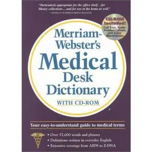 USED-Merriam-Webster's Medical Desk Dictionary with CD-ROM by Merriam-Webster (Hardcover)