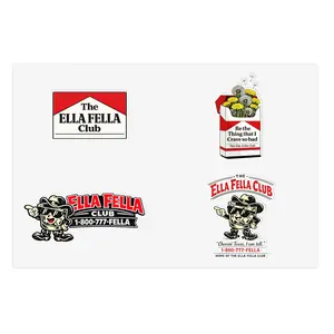 Ella Fella Club Sticker Sheet #1