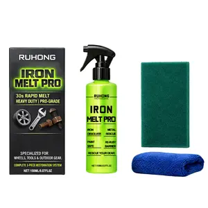 Rust Remover Spray Remover for Metal Iron Stain Cleaner for Multiple Surfaces for Heavy Duty Rust Dissolver for Metal Tools Cars Chains