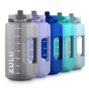 Goals Gallon 128oz Water Bottle With Straw