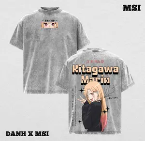 Marin Kitagawa | My Dress-Up Darling Washed Tee Streetwear Tee Hoodie “Cosplay Muse — A Girl Who Lives For Passion” — For Anime Fans, For Drops That Radiate Supreme Glow