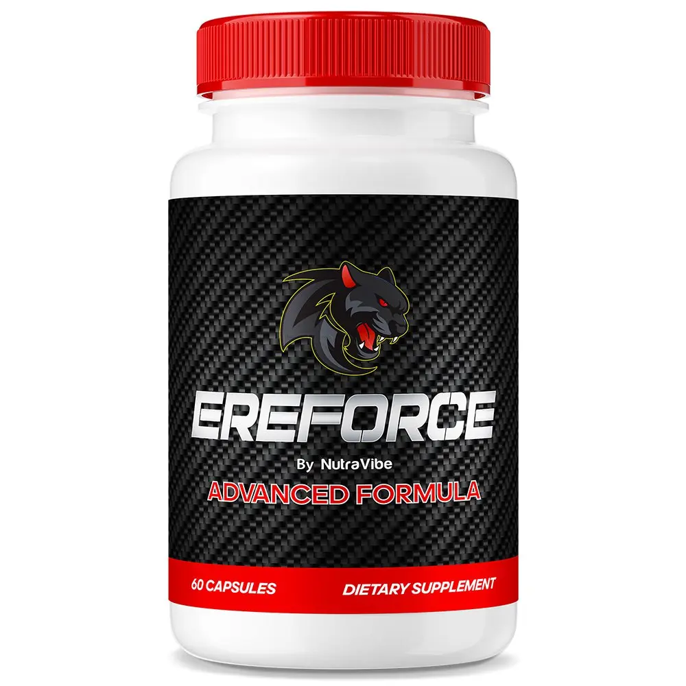 Ereforce - Ere Force Advanced Formula 1000mg Capsules with Natural Ingredients for Health & Wellness 60 Count