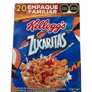 Zucaritas corn cereal made in Mexico