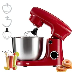 All-in-One Stand Mixer 5.5QT with Dough Hook, Beater & Spatula – 10-Speed Powerful Motor for Baking & Cooking