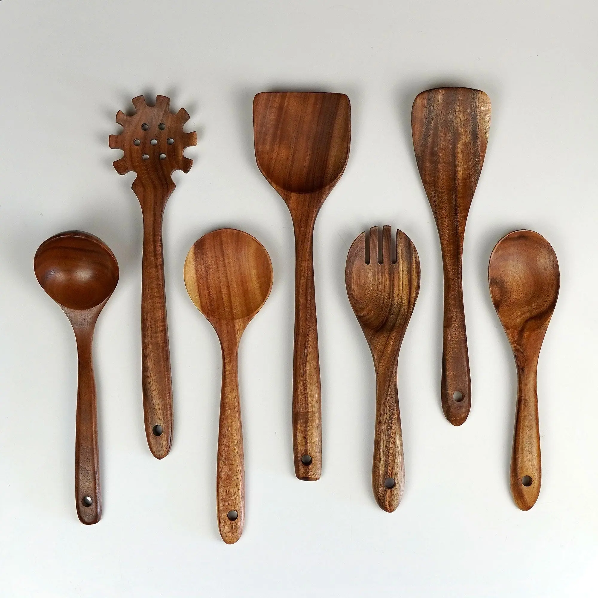 Chef’s Choice Individual Teak Wood Cooking Utensils
