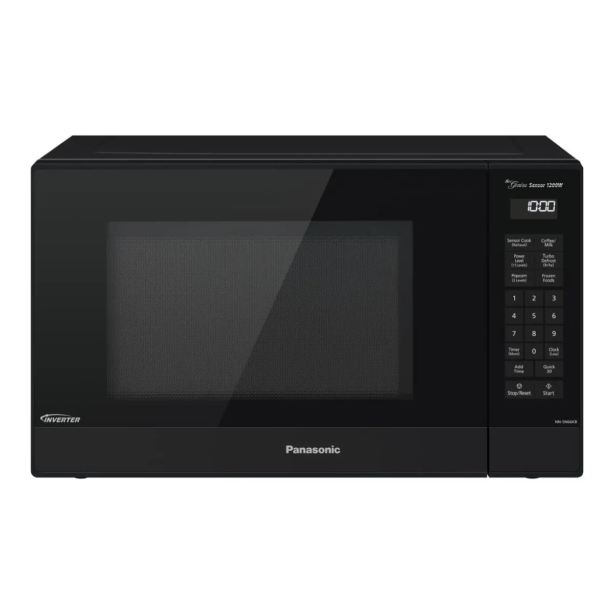 Panasonic 1.2 cu. ft. Cyclonic Wave Inverter Microwave Oven - Black, Kitchen Appliances