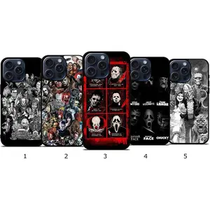 Horror Movie-Themed iPhone Case — Compatible with iPhone 11–17 Pro Max/Plus Series and Samsung Galaxy S23– Series