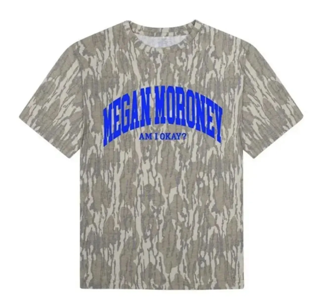 Vintage Mossy Oak Megan Moroney Am I Okay Camo T-shirt, Country Music Tour Camo T-shirt