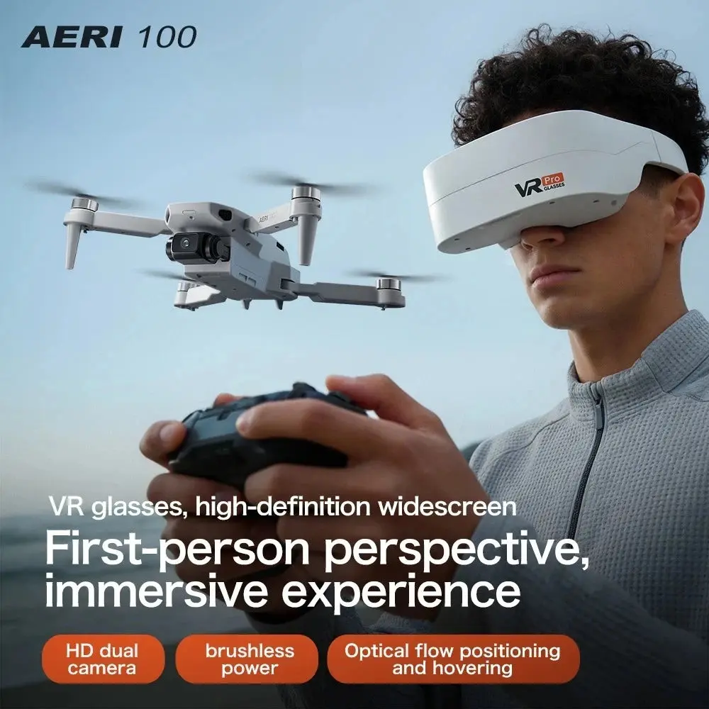 Aeri100 / Aeri100VR Dual-Camera Drone & Propeller Option