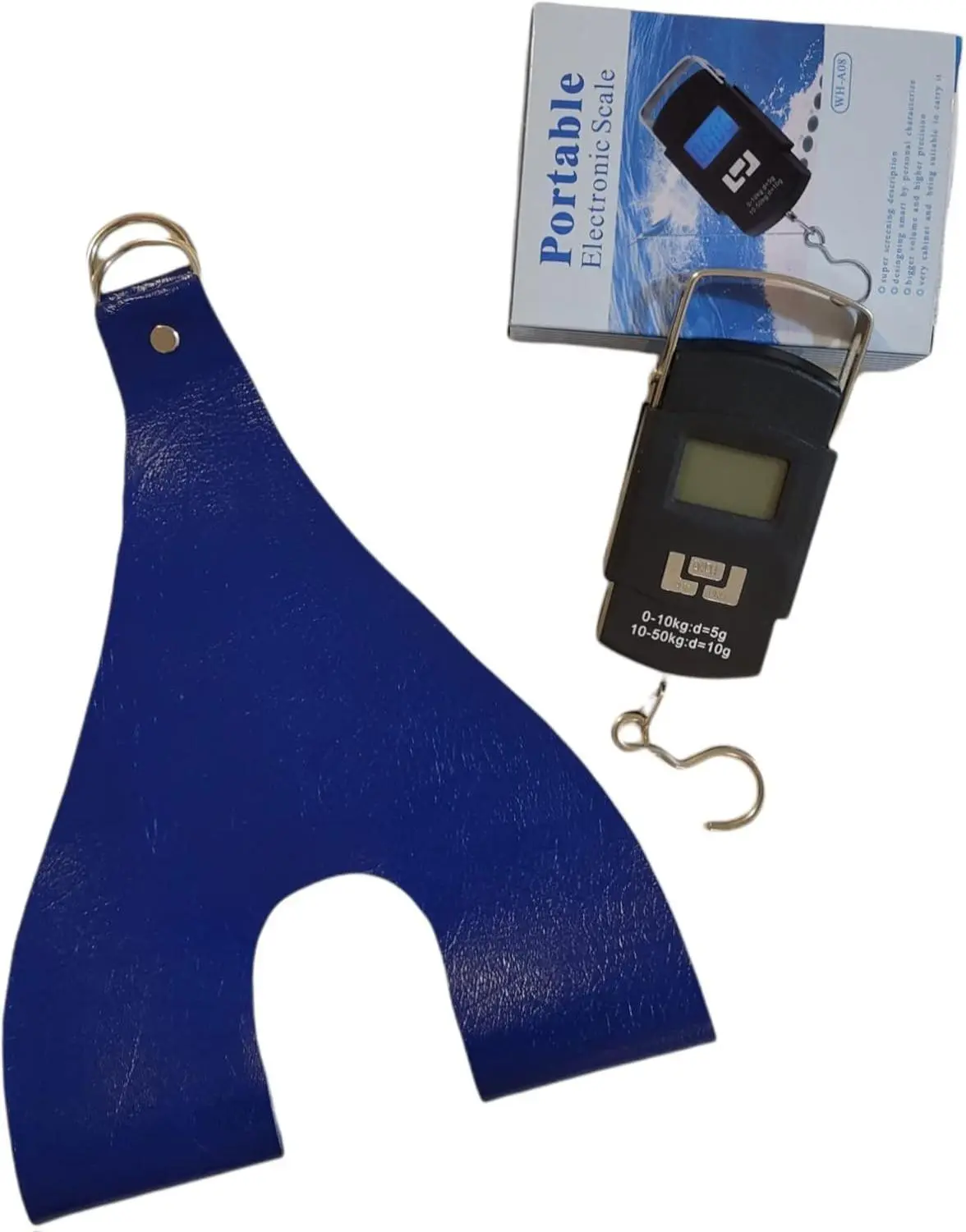 GENERIC Portable Digital Livestock Scale for Chickens-Roosters-Poultry - LCD Display, Synthetic Cotton Scale + 11"×7" Bag Fit, Perch Hook, 110lb Capacity - Essential Bird Healthcare Accessory, Scale + Bag