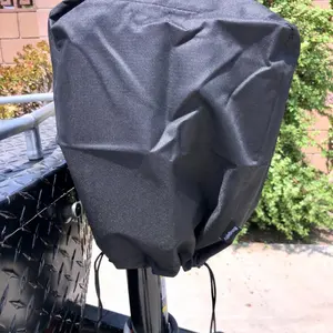 Electric Tongue Jack Cover, Durable Cover, 420D-600D Oxford Fabric, UV Resistant Protection, RV & Trailer, Outdoor Camping Accessories