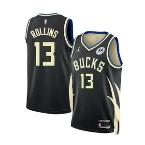 Jordan 2022 Statement Edition Ryan Rollins Milwaukee Bucks Swingman Jersey