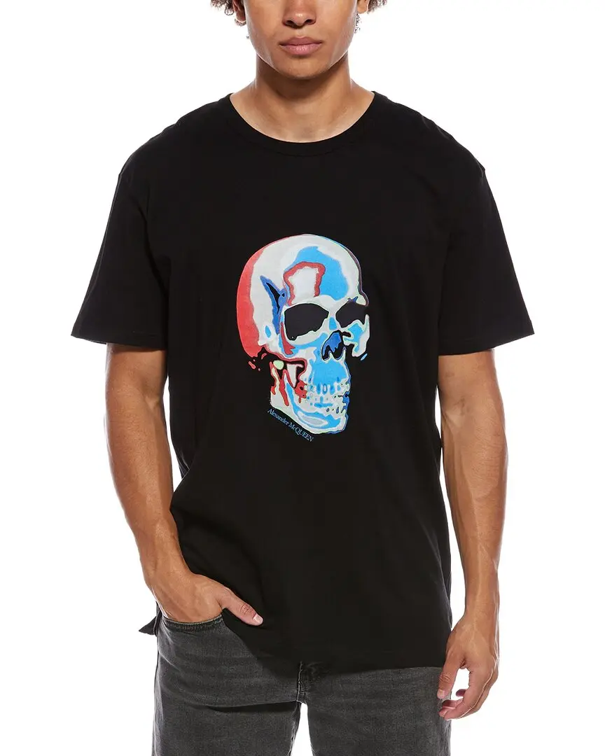 Alexander McQueen Solarized Skull T-Shirt