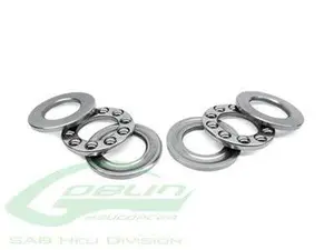 SAB ABEC-5 Thrust bearing Ø8 x Ø14 x 4 (2pcs) - Goblin 500 [HC437-S]