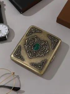 Vintage Heart Decor Card Holder, Fashionable Card Holder for Women & Men, Casual Trendy Versatile High-quality Daily Wallet for Daily Use, Travel Card Holder