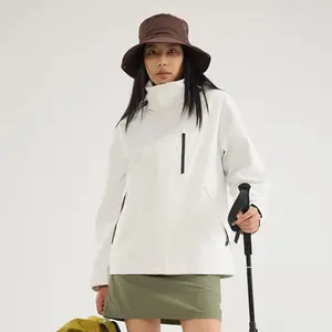 Outdoor jacket 3-in-1 removable windproof and waterproof mountaineering suit down jacket