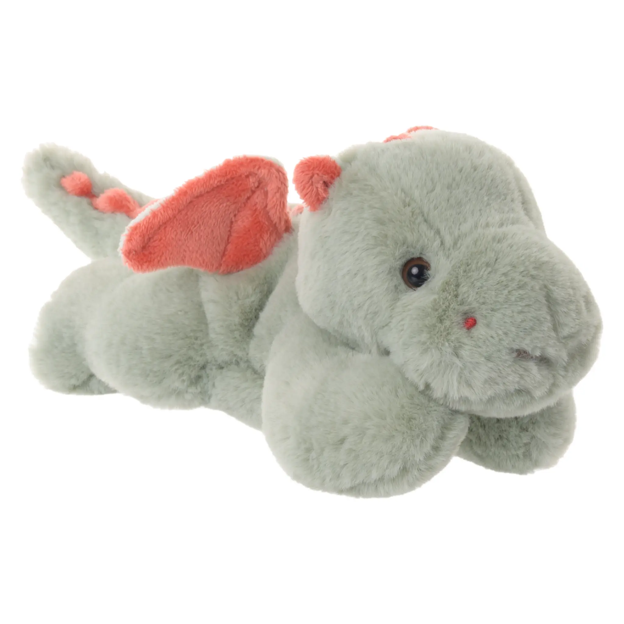 Bukowski Bears Little Drago 10-in Emerald Dragon Stuffed Toy - Unisex, Irresistibly Soft Coat, Cuddliest Plush for Kids, Snuggling & Gifting, Yes, 7 Inches, Snuggly Toy