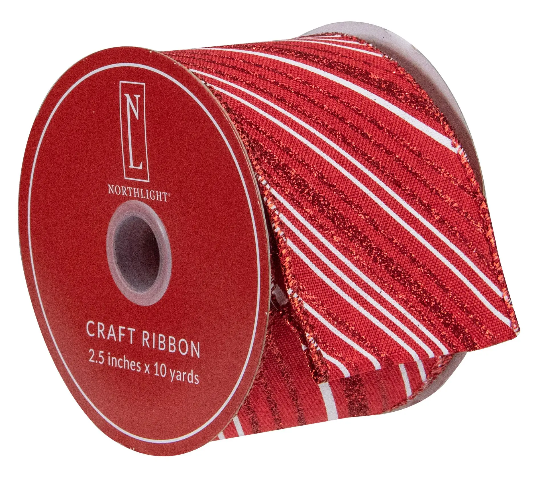 Northlight Christmas Craft Ribbon 2.5" x 10 Yards Northlight Christmas Craft Ribbon 2.5" x 10 Yards