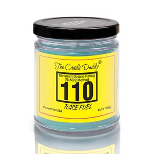 Race Fuel -Race Track Scented Jar Candle- The Candle Daddy