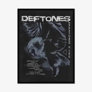 Deftones Diamond Eyes Poster - Y2K Grungy Shoegaze Wall Decor for Collectors