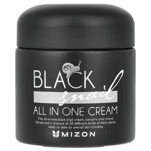 Mizon Black Snail, All In One Cream, 2.53 fl oz (75 ml)