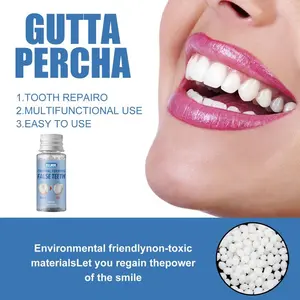EELHOE Moldable Dental Gel Dentures Temporary Fillings for Broken Teeth, Cavities & Gaps | Shapeable  Provisional Dentures