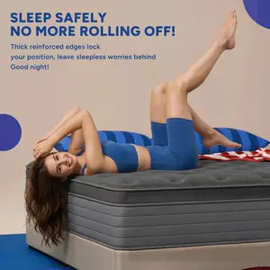 【summergarden】 mattress 12/14 Inch Hybrid Mattress Queen SizePocketed Coil Box Mattress Innerspring CertiPUR-US Certified Memory Foam Multi-Layer Support