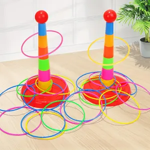 Interactive Throwing Sleeve, Ring Ring Sleeve, Tower, Indoor Outdoor Kindergarten Competition Game, Educational Toys Christmas, Halloween, Thanksgiving Gift