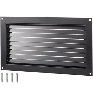 VEVOR Crawl Space Flood Vent, 12 Heightx 20 Width Foundation Flood Vent, to Reduce Foundation Damage and Flood Risk, Black, Wall Mounted Flood Vent, for Crawl Spaces, Garages Full Height EnclosurVEVOR Super Brand Day