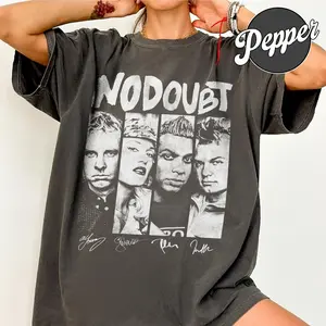 No Doubt Rock Music Tour 2026 Vintage Comfort Colors Shirt