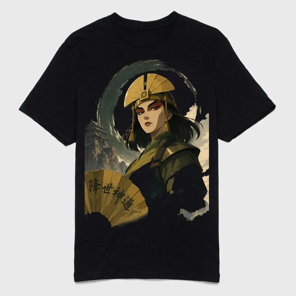 Avatar Kyoshi Vintage T-Shirt, Classic Avatar Graphic Tee, Unisex Cotton Crewneck Shirt