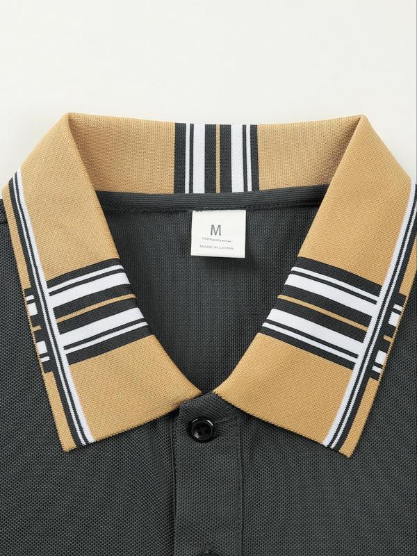 3pc A672 Lion Print British Style Men's Casual Short Sleeve Shirt, Golf Sports Polo Shirt, Golf Tournament Shirt, Summer Fitted Outdoor Wear 3pc A672 Lion Print British Style Men's Casual Short Sleeve Shirt, Golf Sports Polo Shirt, Golf Tournament Shirt, Summer Fitted Outdoor Wear