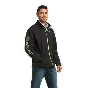 Ariat Logo 2.0 Softshell Jacket BLACK/ GREY CAMO