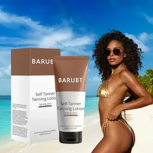 Self-Tanning Lotion (deep ), Summer Outdoor Refreshing Moisturizing Body Care, Gentle Nourishing, No Dha, 222ML