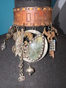 Wild Bill Handmade Leather Choker
