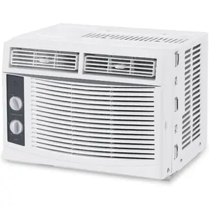 5000BTU Window Air Conditioner, AC Unit Cool up to 150 Sq. Ft. with Manual Adjustable Fan and Cooling Settings, Fan Speeds/Easy Install Kit Included, for Small Bedroom, Living Room, Home Office
