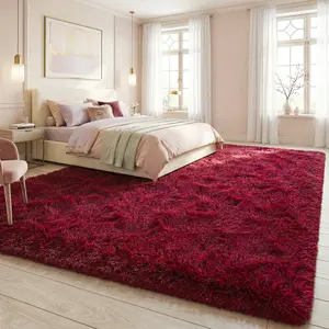BOOPBEEP Soft Modern Indoor Large Shaggy Rug, For Bedroom Living Room Dinning Room Dorm, Home Decoration, Non-Slip Plush Fluffy Area Rugs, Comfy Accent Floor Carpet ,Room Decor