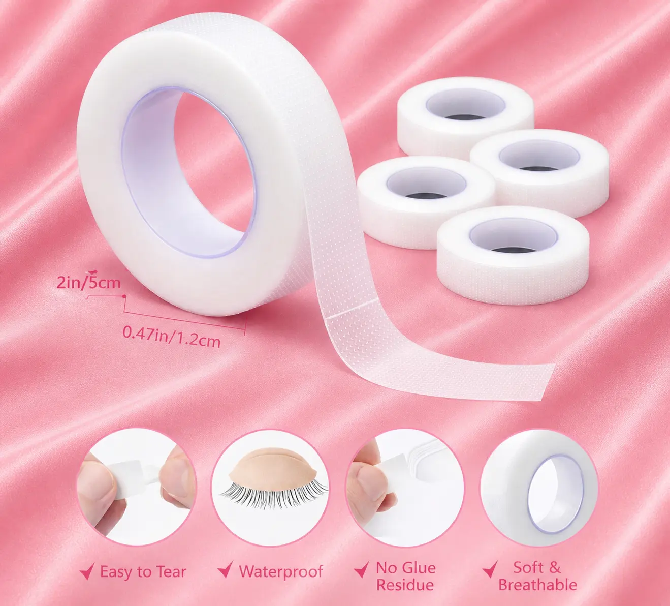Microporous Lash Tape