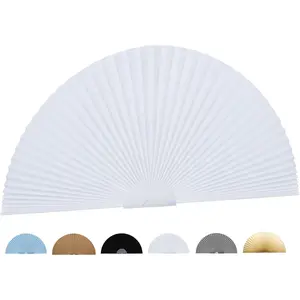 Arch Small Window Shade Curtains Half Circle Moon Pleated Blinds Semi Circle Temporary Light Filtering Pleated Paper Shades Half Round Window Covering Easy to Cut and Install (1, White, 24x12Inches)