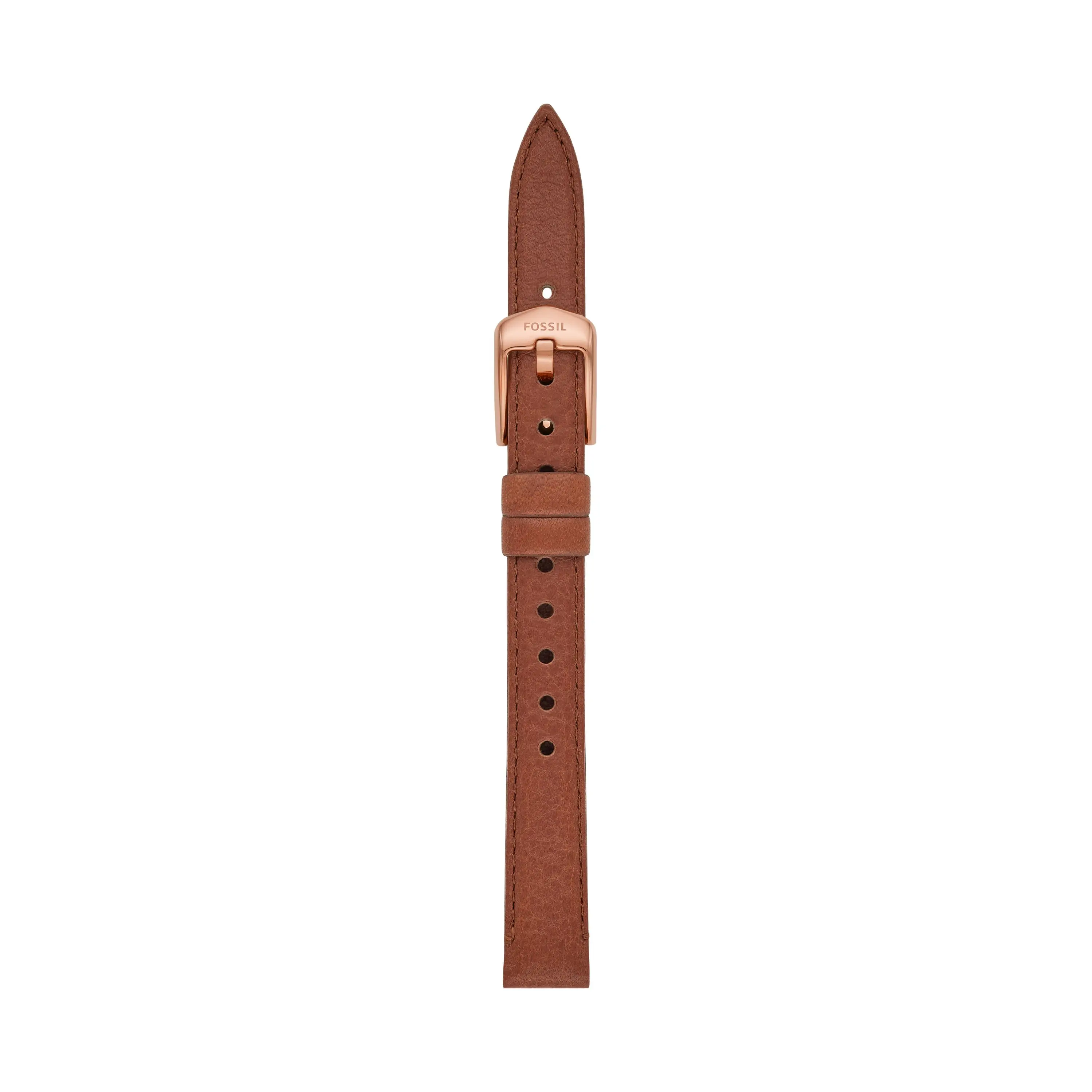 Fossil Women's 12mm Brown LiteHide™ Leather Watch Band