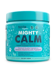 Mighty Calm Chews for Dogs: Soothing Stress and Calming Support in Every Bite / Supplements Mighty Calm Chews for Dogs: Soothing Stress and Calming Support in Every Bite / Supplements