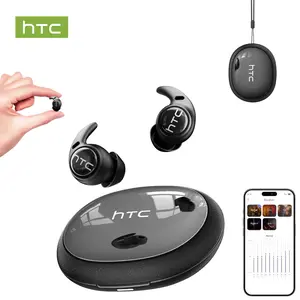 HTC NE76 Wireless Bluetooth 6.0 Sleep Earbuds Feature Noise-cancellation technology.Designed To Be Ultra-Thin And Discreet,They offer a comfortable, pressure-free fit for side sleepers, helping to improve sleep quality. Ideal for travel and side sleeping