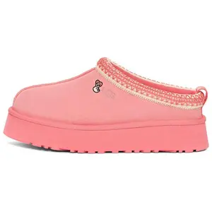 UGG Tazz Love '25 Women's Tropical Pink Fleece-Lined EVA Slip-On Clogs with Anti-Slip Toe Trending Shoes, House White Official Shoes to Get / Maison Mihara