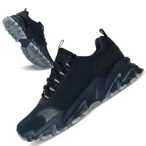 Men's Non Slip Running Shoes Ultra Light Breathable Casual Walking Shoes Fashion Sneakers Mesh Workout Sports Shoes Trainer Training Runner Athletic Closed Footwear