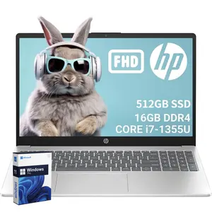 HP 15.6 inch Windows Laptop with Micro-Edge Full HD IPS Anti-Glare displayIntel,Win11 Pro,Core  i7-1355U / 7 150U,16/32GB RAM/512GB SSD ,Natural Silver
