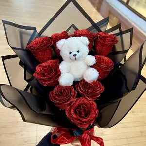 Glitter Rose Bouquet