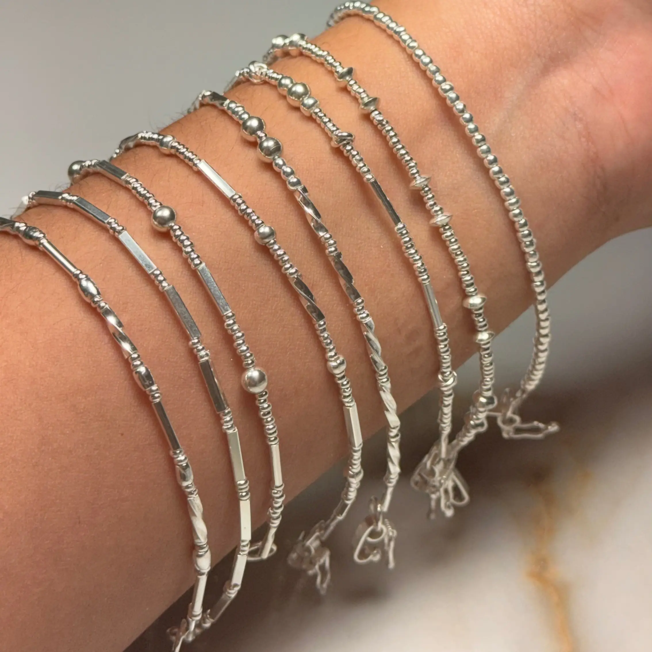 SILVER 950 - Chaquiras 2mm and more
