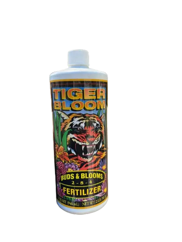 FoxFarm Tiger Bloom Buds & Blooms Fertilizer 946ml - Suitable for Various Plant Species